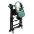 Столче за хранене и люлка 2 в 1 Caretero - Indigo Black, зелено