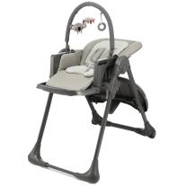 Столче за хранене KinderKraft - Tummie, сиво