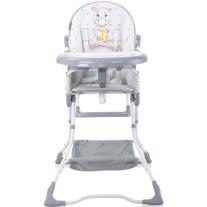 Столче за хранене Lorelli Bonbon Noble Hippo, сиво