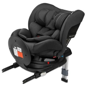 Столче за кола Caretero - Rio, IsoFix, i-Size, 40-105 cm, Black