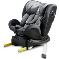 Столче за кола KinderKraft - XRIDER i-Size, 40-125 cm, Grey
