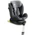 Столче за кола KinderKraft - XRIDER i-Size, 40-125 cm, Grey