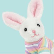 Плюшено зайче с блузка и куфарче Studio Pets БунБун