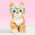 Плюшено коте с очила Рей Бен 16 см Studio Pets