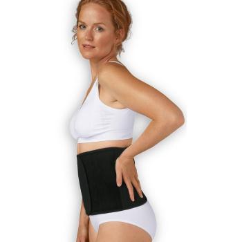 Стягащ колан от органичен памук, с велкро Carriwell - размер L/XL, черен