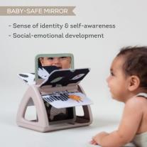 Образователна Черно-бяла въртяща бебешка книжка Taf Toys 21 х 18 х 6 см