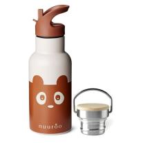 Термобутилка за пиене nuuroo Bertil Panda Caramel Cafe Space Термобутилка за пиене nuuroo Bertil Panda Caramel Cafe Space