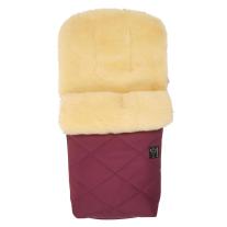 Термочувал за детска количка с овча вълна Kaiser, Natura, Black Berry