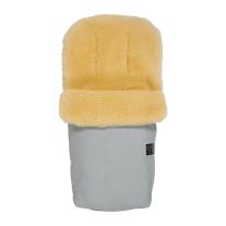 Термочувал за детска количка с овча вълна Kaiser, Natura,	Ice Green