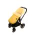 Термочувал за детска количка с овча вълна Kaiser, Natura, Mustard Yellow