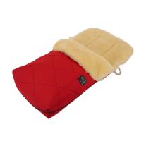 Термочувал за детска количка с овча вълна Kaiser, Natura, Red