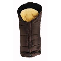 Термочувал за детска количка с овча вълна Kaiser SHEEPY, Brown