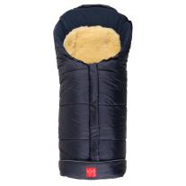 Термочувал за детска количка с овча вълна Kaiser SHEEPY, Navy