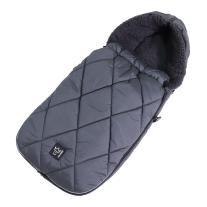 Термочувал за детска количка с овча вълна Kaiser, XL Too, Anthracite