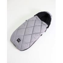 Термочувал за детска количка с овча вълна Kaiser, XL Too, Light Grey Melange