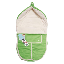 Термочувал за детска количка Wallaboo, Lime Green