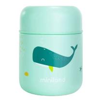 Термос за храна Miniland - Ocean, 280 ml, Кит