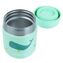 Термос за храна Miniland - Ocean, 280 ml, Кит