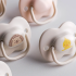 Ортодонтични залъгалки Tommee Tippee ANY TIME 0-6м, розово и крем с декор Пате, в кутия за стерилизиране