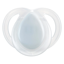 Ортодонтични залъгалки Tommee Tippee NIGHT TIME 0-6м, в бяло и синьо, в кутия за стерилизиране