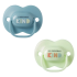Ортодонтични залъгалки Tommee Tippee ANY TIME 6-18м, синя и зелена с декор KIND, в кутия за стерилизиране