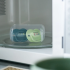 Ортодонтични залъгалки Tommee Tippee ANY TIME 6-18м, синя и зелена с декор KIND, в кутия за стерилизиране