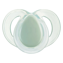 Ортодонтични залъгалки Tommee Tippee NIGHT TIME 6-18м, в бяло и зелено, в кутия за стерилизиране