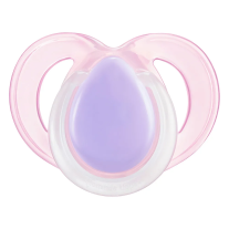 Ортодонтични залъгалки Tommee Tippee NIGHT TIME 18-36м, в бяло и розово, в кутия за стерилизиране