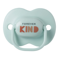 Ортодонтични залъгалки Tommee Tippee ANY TIME 0-6м бежова и синя с декор KIND в кутия за стерилизиране