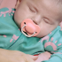Ортодонтични залъгалки Tommee Tippee ANY TIME 18-36м, пастелно и розово с декор Пеперуда, в кутия за стерилизиране