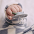 Ортодонтични залъгалки Tommee Tippee ANY TIME 18-36м, пастелно и розово с декор Пеперуда, в кутия за стерилизиране