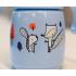  Неразливаща се чаша с мек накрайник и дръжки Tommee Tippee Superstar Bacshield Синя