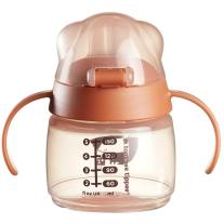 Неразливаща се чаша с мек накрайник и дръжки Tommee Tippee Soft Spout Bacshield Розова
