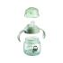 Неразливаща се чаша с мек накрайник и дръжки Tommee Tippee Soft Spout Bacshield Зелена