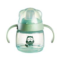 Неразливаща се чаша с мек накрайник и дръжки Tommee Tippee Soft Spout Bacshield Зелена