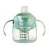 Неразливаща се чаша с мек накрайник и дръжки Tommee Tippee Soft Spout Bacshield Зелена