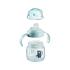 Неразливаща се чаша с мек накрайник и дръжки Tommee Tippee Soft Spout Bacshield Синя