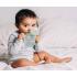 Неразливаща се чаша с мек накрайник и дръжки Tommee Tippee Soft Spout Bacshield Синя