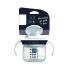Неразливаща се чаша с мек накрайник и дръжки Tommee Tippee Soft Spout Bacshield Синя