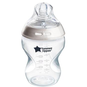 Самостерилизиращо се бебешко шише за хранене Tommee Tippee Natural Start 260 мл