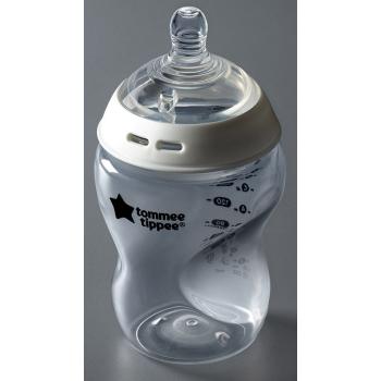 Самостерилизиращо се бебешко шише за хранене Tommee Tippee Natural Start 260 мл
