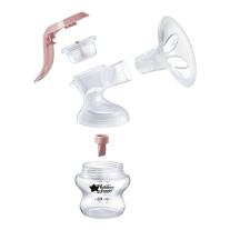 Комплект ръчна помпа за кърма и бебешко шише Tommee Tippee Made For Me