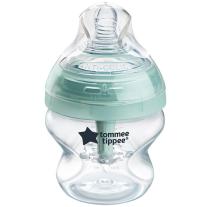 Комплект от самостерилизиращи се бебешки шишета за хранене Tommee Tippee Advanced Anti-Colic+, биберони, залъгалки и четка за почистване на шишета