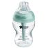 Комплект от самостерилизиращи се бебешки шишета за хранене Tommee Tippee Advanced Anti-Colic+, биберони, залъгалки и четка за почистване на шишета