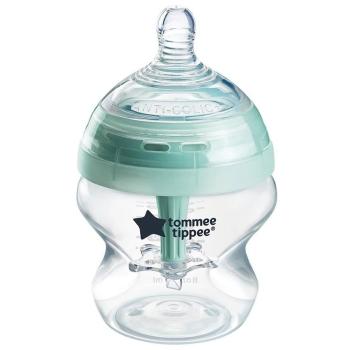 Самостерилизиращо се бебешко шише за хранене Tommee Tippee Advanced Anti-Colic+ 150 мл