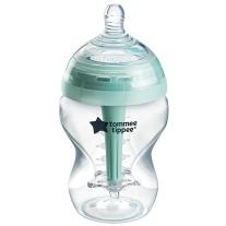 Самостерилизиращо се бебешко шише за хранене Tommee Tippee Advanced Anti-Colic+ 260 мл
