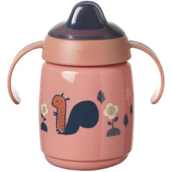 Неразливаща се чаша с мек накрайник, дръжки и антибактериално покритие Tommee Tippee SuperStar Trainer Sippee Cup 6м+