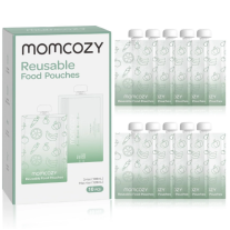 Торбички / паучове за бебешка храна MOMCOZY, 200 мл