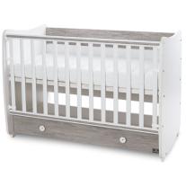 Трансформиращо се легло Lorelli - Dream, 60 х 120, бяло и арт