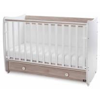 Трансформиращо се легло Lorelli - Dream, 60 х 120 cm, светъл дъб